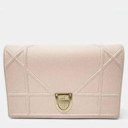 Pre Owned Christian Dior Diolamar Chain Crossbody Bag