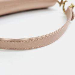 Pre Owned Christian Dior Satin Mini Saddle Bag