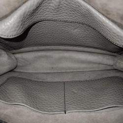 Christian Dior Grey Calfskin Medium J'adior Flap Bag 
