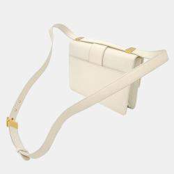 Pre Owned Dior Beige Leather 30 Montaigne Shoulder Bag
