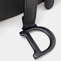 Pre Owned Christian Dior Ultramat Saddle Bag + Strap