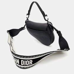 Pre Owned Christian Dior Ultramat Saddle Bag + Strap