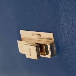 Pre Owned حقيبة كتف ديور ديورلينغ جلد كاناج سوداء كبيرة