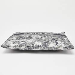 Pre Owned Dior Blue Technical Fabric Diortravel Zipped Pouch