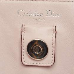 Pre Owned Dior Blue Leather Large Diorissimo Shopper Tote