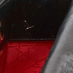 Pre Owned Dior Black Cannage Leather Small Lady Dior Bag