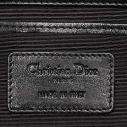 Dior Black Cannage Leather Lady Dior Chain Clutch