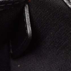 Dior Black Cannage Leather Lady Dior Chain Clutch