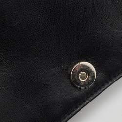 Dior Black Cannage Leather Lady Dior Chain Clutch