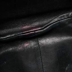 Pre Owned Dior Black Python Limited Edition 096 Rebelle Hobo