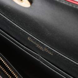 Pre Owned Dior Red Micro Cannage WOC Diorama Bag