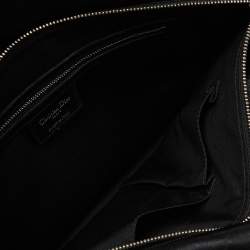 Pre Owned Dior Black Cannage Leather Granville Tote 