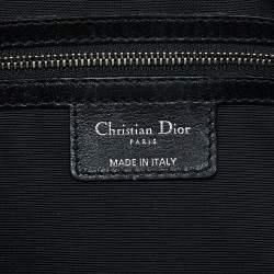 Pre Owned Dior Black Cannage Leather Granville Tote 
