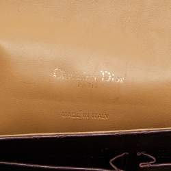 Pre Owned Dior Beige Cannage Leather Large Miss Dior Shoulder Bag