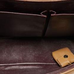 Pre Owned Dior Beige Cannage Leather Large Miss Dior Shoulder Bag