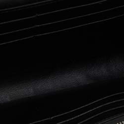 Pre Owned Dior Black Leather Diorama Wallet On Chain