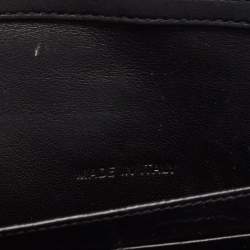 Pre Owned Dior Black Cannage Patent Leather Small Miss Dior Flap Bag