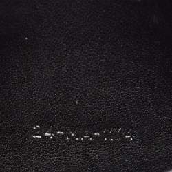 Pre Owned Dior Black Cannage Patent Leather Small Miss Dior Flap Bag