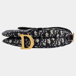 Pre Owned Christian Dior Saddle Strap Bag