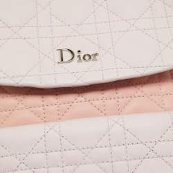 Dior Tri Color Cannage Quilted Leather Small Stardust Backpack