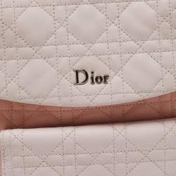 Dior Tri Color Cannage Quilted Leather Small Stardust Backpack