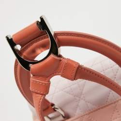 Dior Tri Color Cannage Quilted Leather Small Stardust Backpack