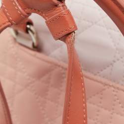 Dior Tri Color Cannage Quilted Leather Small Stardust Backpack