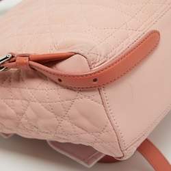Dior Tri Color Cannage Quilted Leather Small Stardust Backpack