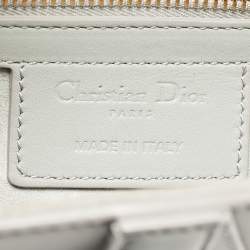 Dior Grey Ultra Matte Leather Saddle Shoulder Bag