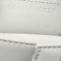Dior Grey Ultra Matte Leather Saddle Shoulder Bag