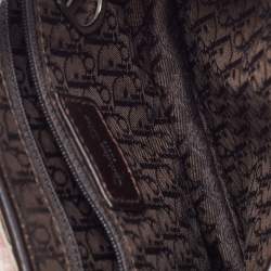 Dior Multicolour Satin Paisley Saddle Bag 