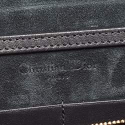 Pre Owned Dior Gold Micro Cannage Patent Leather 2in1 30 Montaigne Pouch Chain Bag