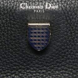 Pre Owned Dior Black Leather Mini Diorever Tote