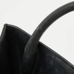 Pre Owned Dior Black Leather Mini Diorever Tote