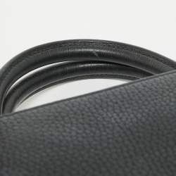 Pre Owned Dior Black Leather Mini Diorever Tote