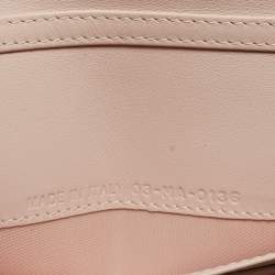 Dior Beige Patent Leather Diorama Wallet on Chain