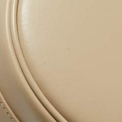 Pre Owned Dior Beige Leather Medium Bobby Shoulder Bag