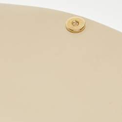 Pre Owned Dior Beige Leather Medium Bobby Shoulder Bag
