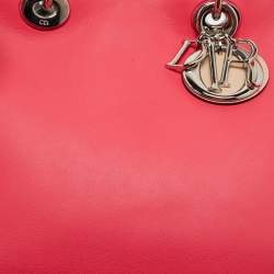 Pre Owned Dior Tricolor Leather Medium Diorissimo Tote