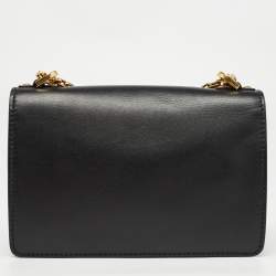 Pre Owned Dior Black Leather J’adior Flap Shoulder Bag