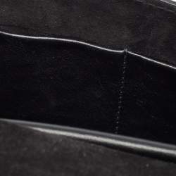 Pre Owned Dior Black Leather J’adior Flap Shoulder Bag