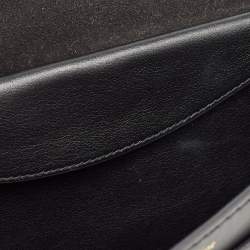 Pre Owned Dior Black Leather J’adior Flap Shoulder Bag