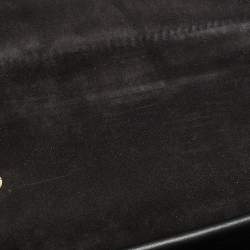 Pre Owned Dior Black Leather J’adior Flap Shoulder Bag