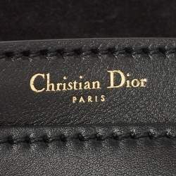 Pre Owned Dior Black Leather J’adior Flap Shoulder Bag