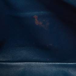 Dior Blue Cannage Leather Small Miss Dior Flap Bag
