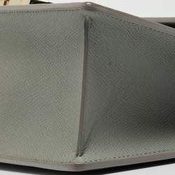Dior Grey Leather 30 Montaigne Flap Bag