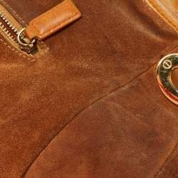 Dior Orange Cannage Soft Leather Small Hobo