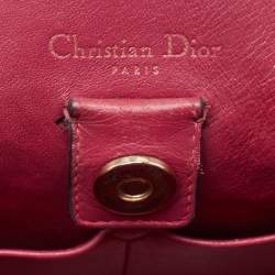 Dior Black Leather Medium Diorissimo Shopper Tote