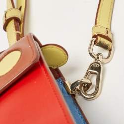Pre Owned Dior Multicolor Leather Diorever Squad Shoulder Bag