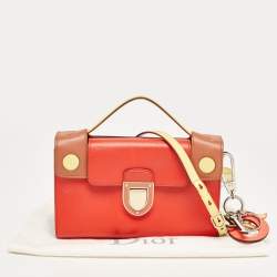 Pre Owned Dior Multicolor Leather Diorever Squad Shoulder Bag